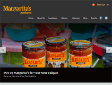 Tablet Screenshot of margaritasamigos.com